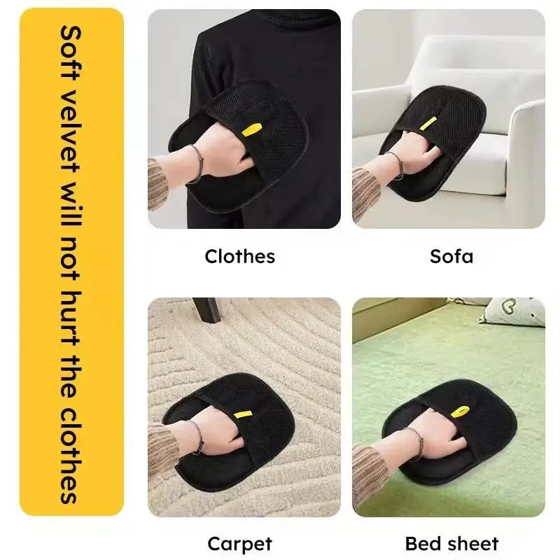 Pet Hair Remover Portable Washable Clothes Hair Dehairing Gloves Pet Cleaning Products Pet Accessories